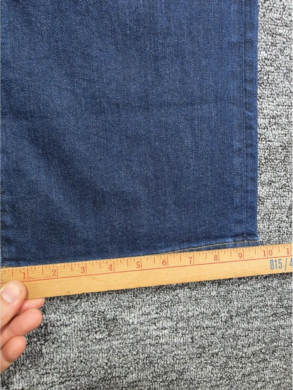 J.CREW Women's Slim Fit High Rise Wide-Leg Dark Wash Stretch Blue Jeans 4-Pkt - Picture 4 of 11